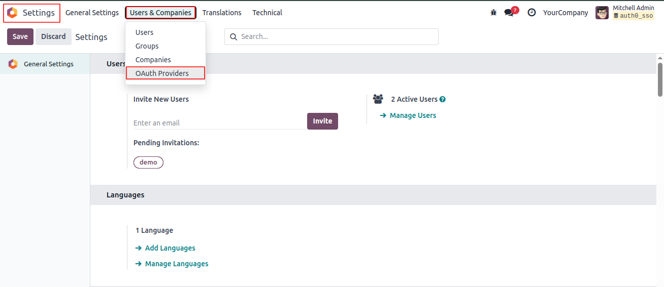 Sign in with Auth0
