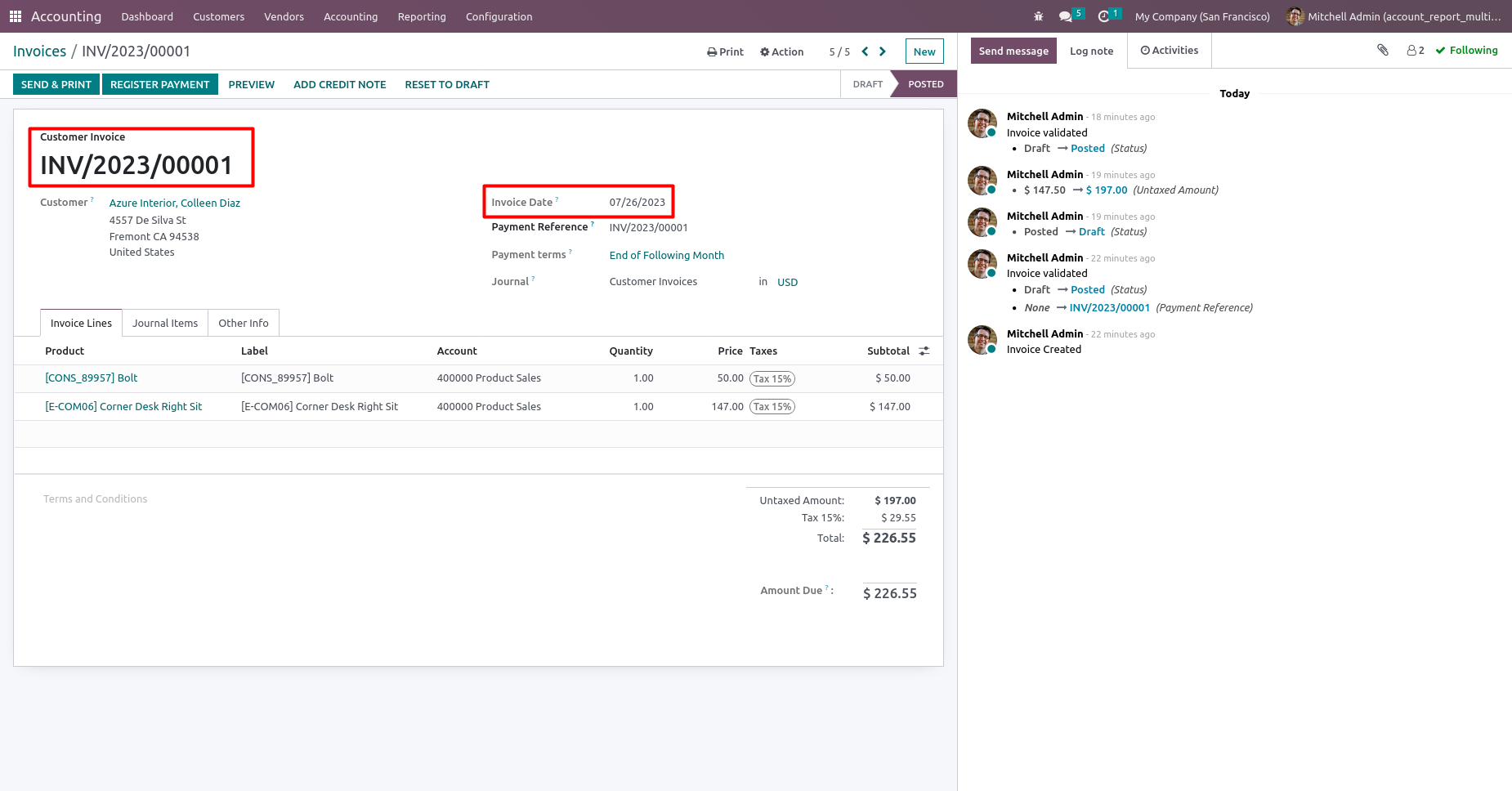 Account Financial Reports with multi Currency and Transaction Date