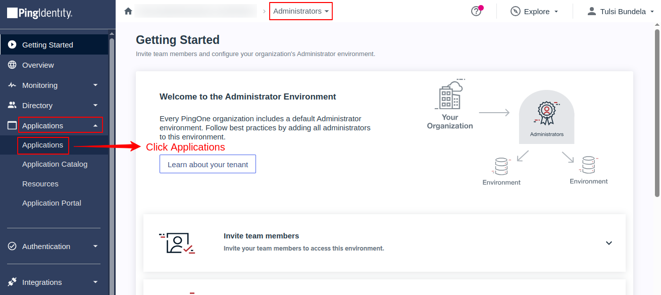 Sign in with Ping Identity