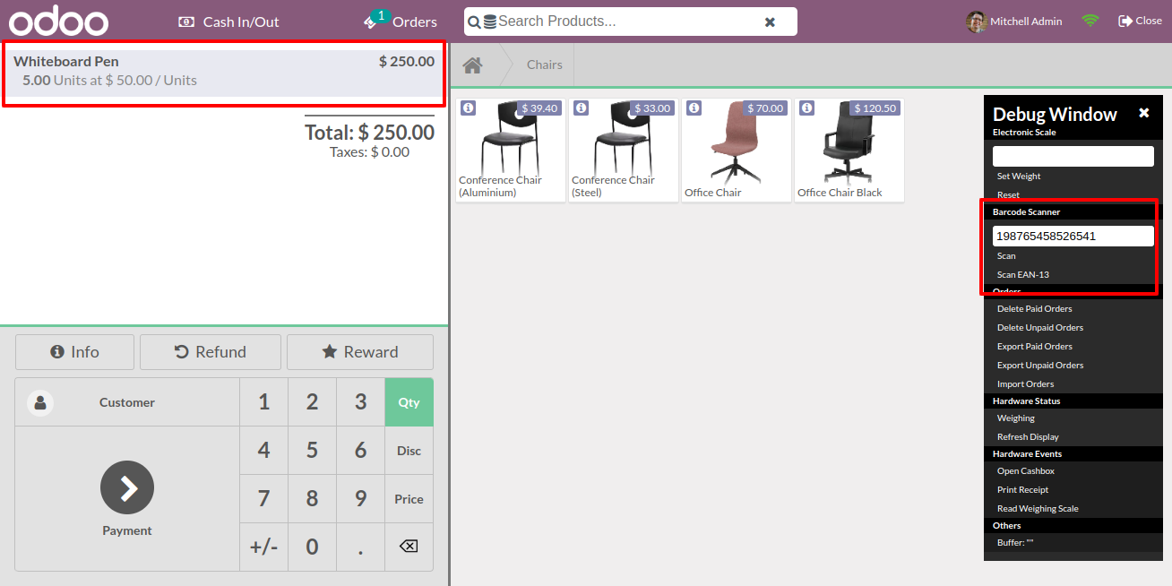 POS Multi Barcode Options