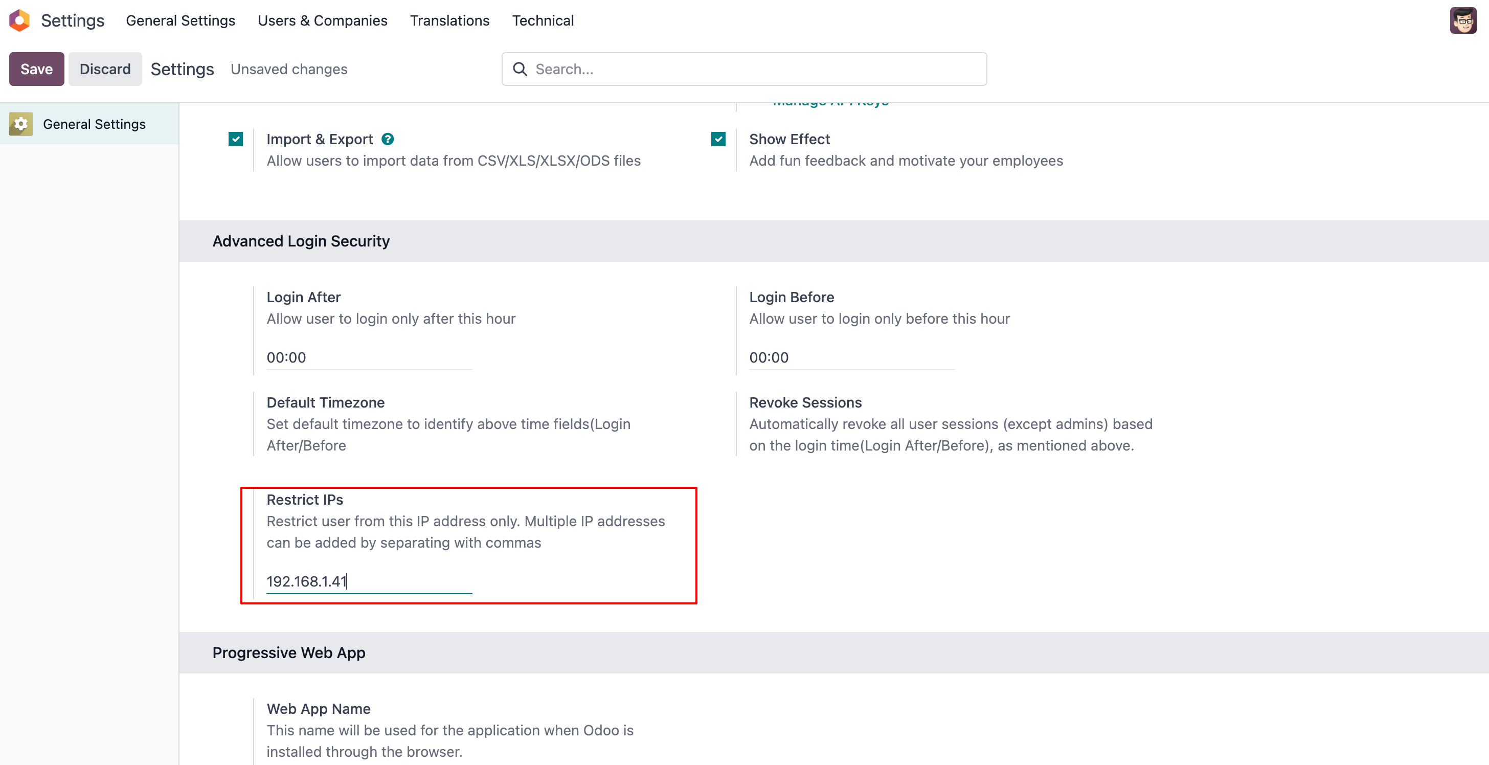 Advanced Login Security