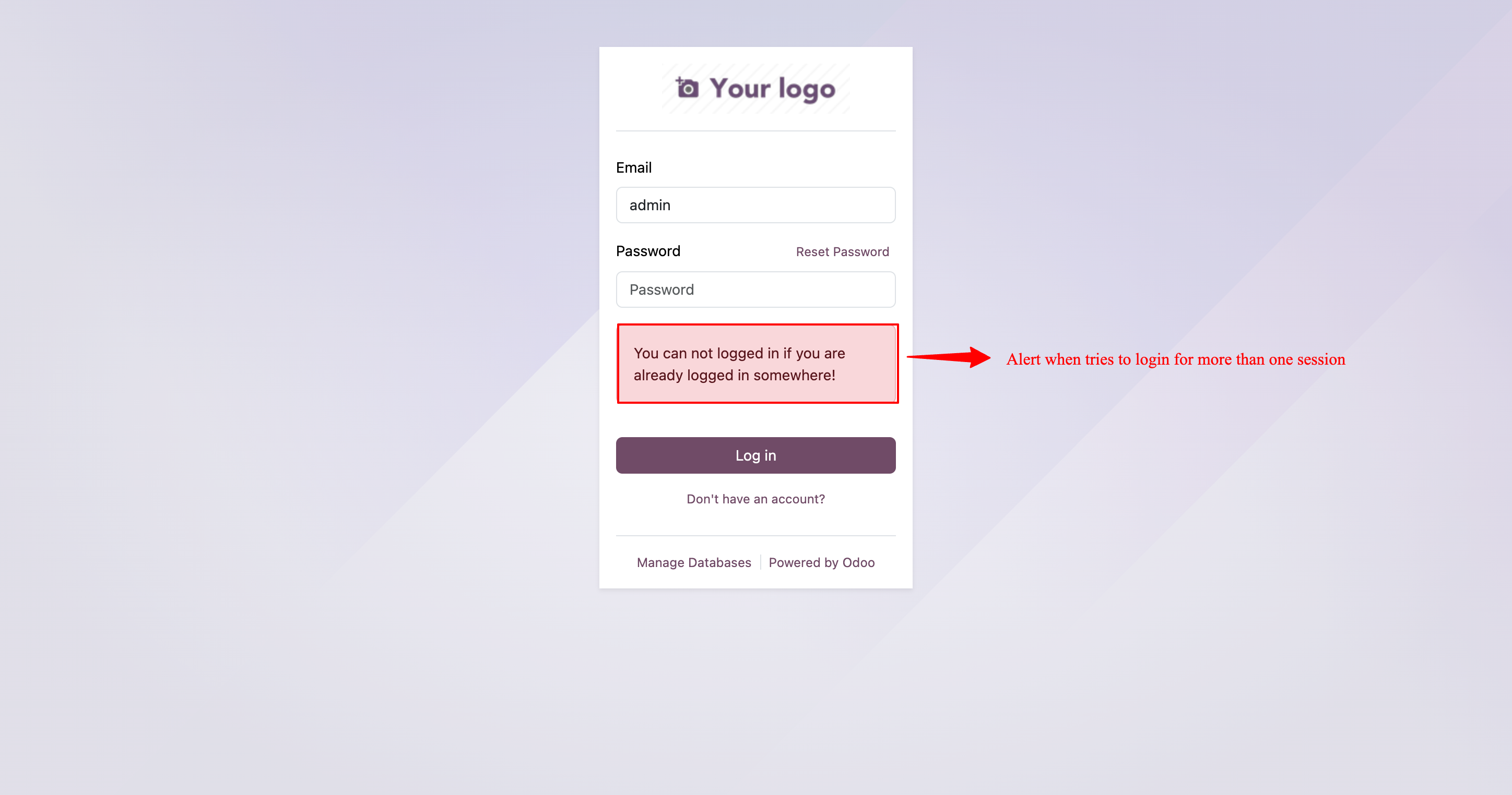 Advanced Login Security