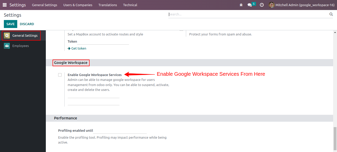 Google Workspace Integration