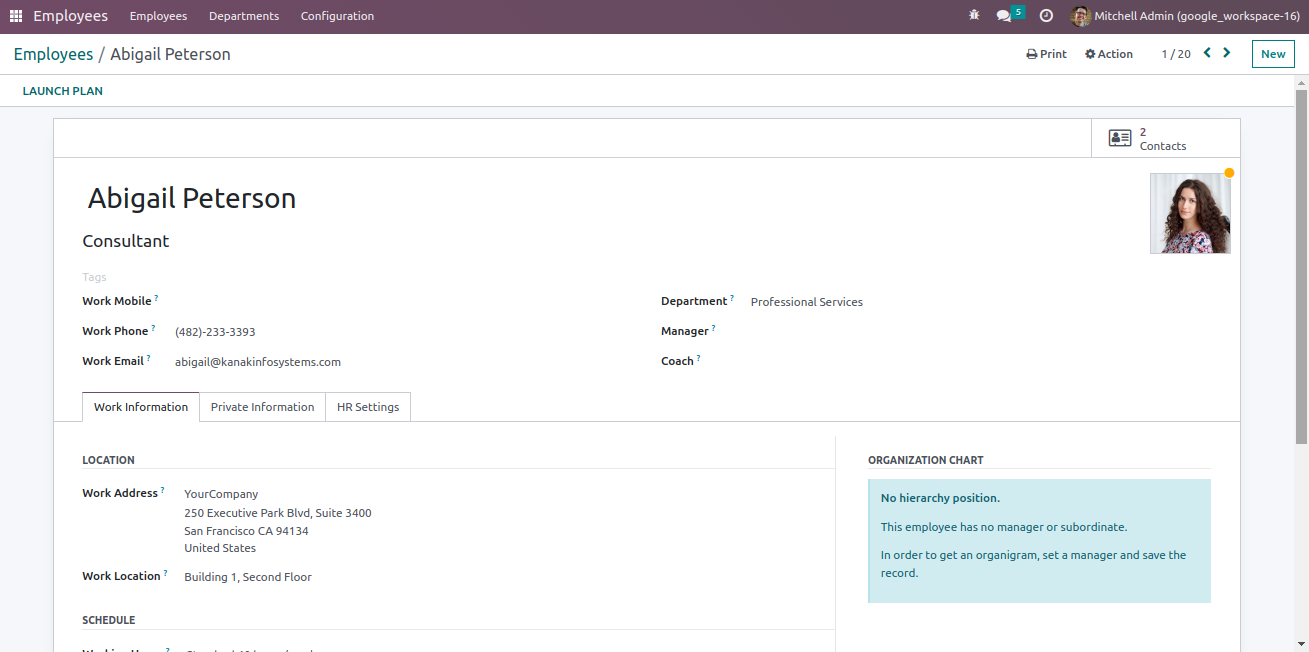 Google Workspace Integration