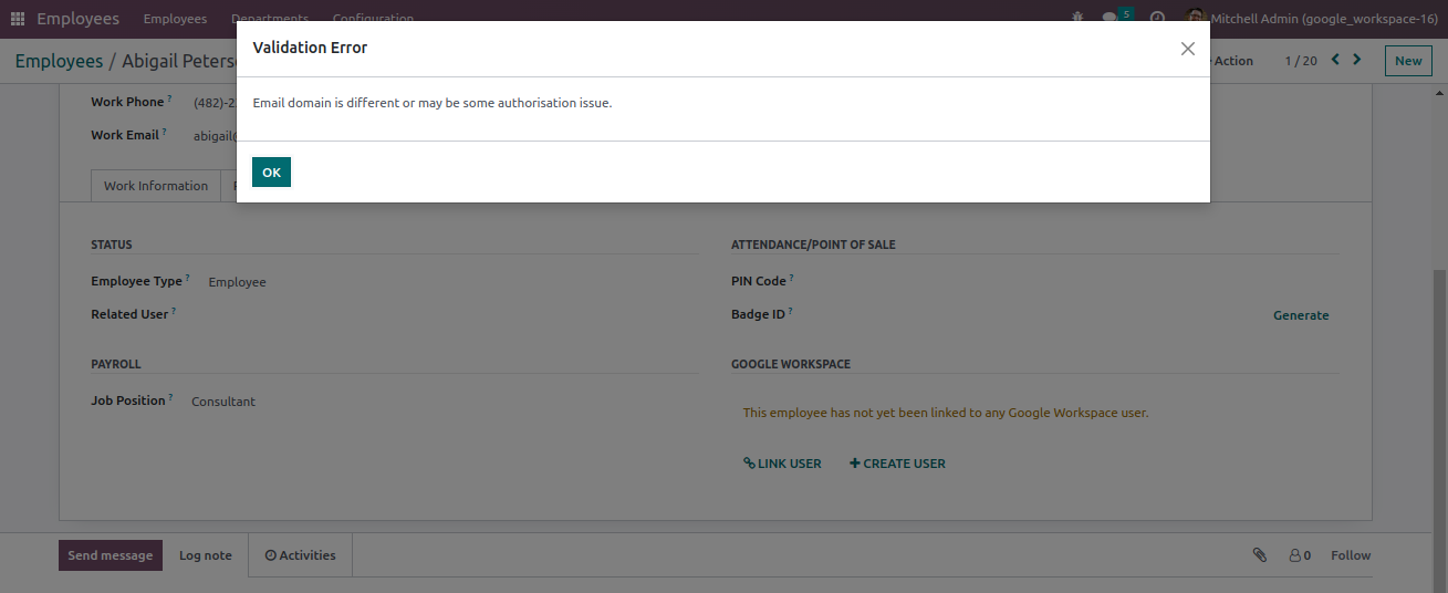 Google Workspace Integration
