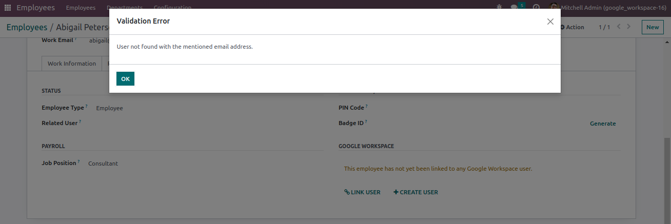 Google Workspace Integration