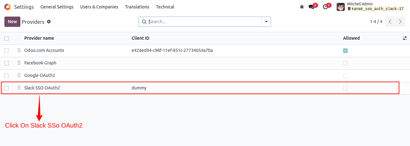 Slack OAuth Single Sign-On