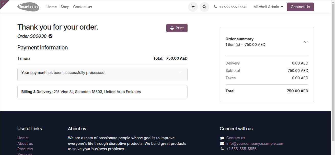 Tamara Payment Provider