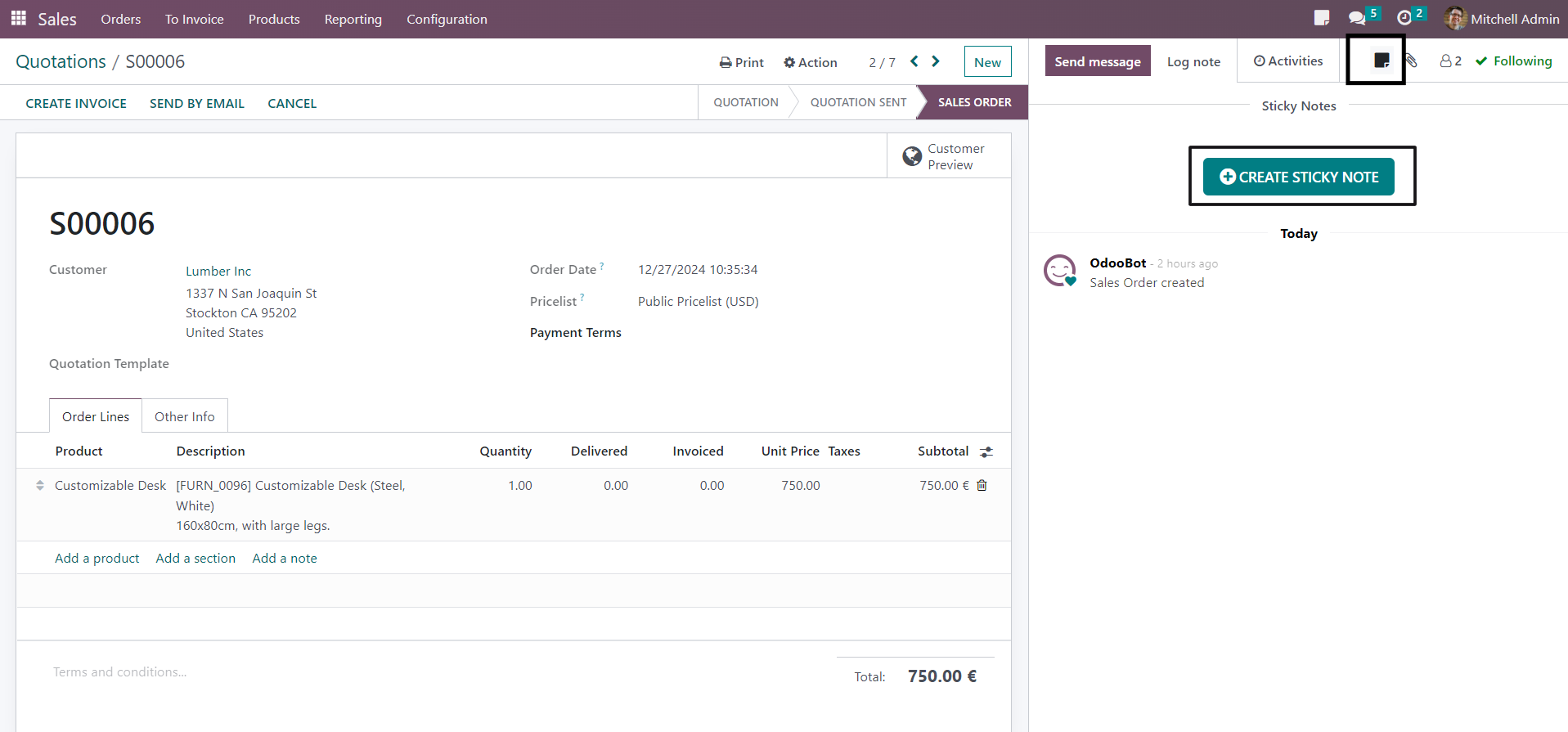 Sticky Notes - 
        The Sticky Notes Odoo Module lets users create, edit, delete, and share sticky notes seamlessly. Enhance your workflow with this user-friendly app.
    