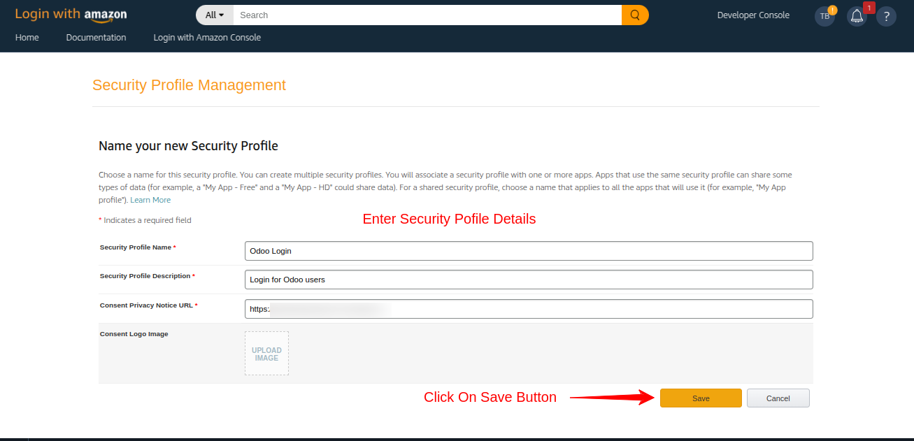 Sign in with Amazon