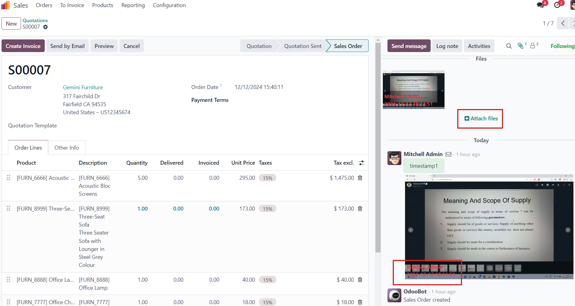 Chatter Attachment Timestamp - To have timestamp - username and created on time, above the attachments in chatter