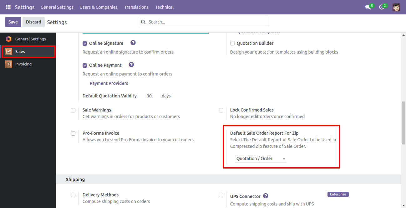 Compressed Sale Reports