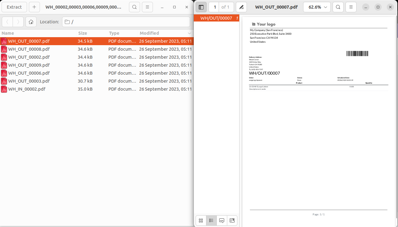 Compressed Stock Reports