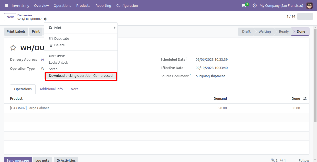 Compressed Stock Reports