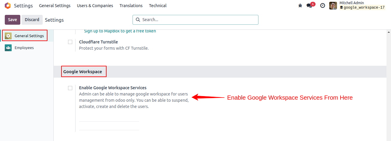 Google Workspace Integration