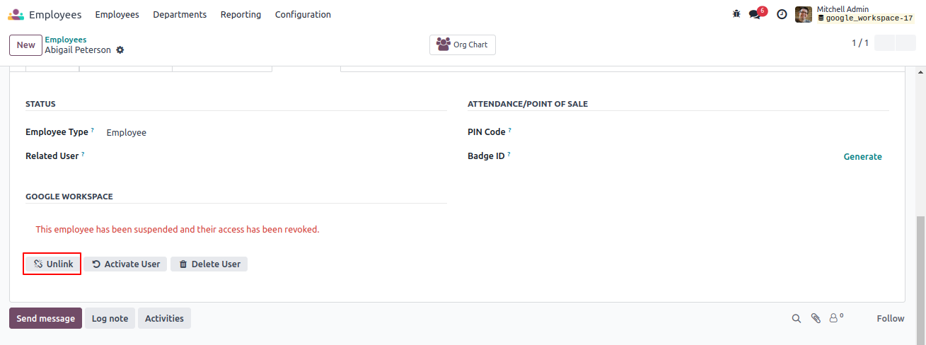Google Workspace Integration