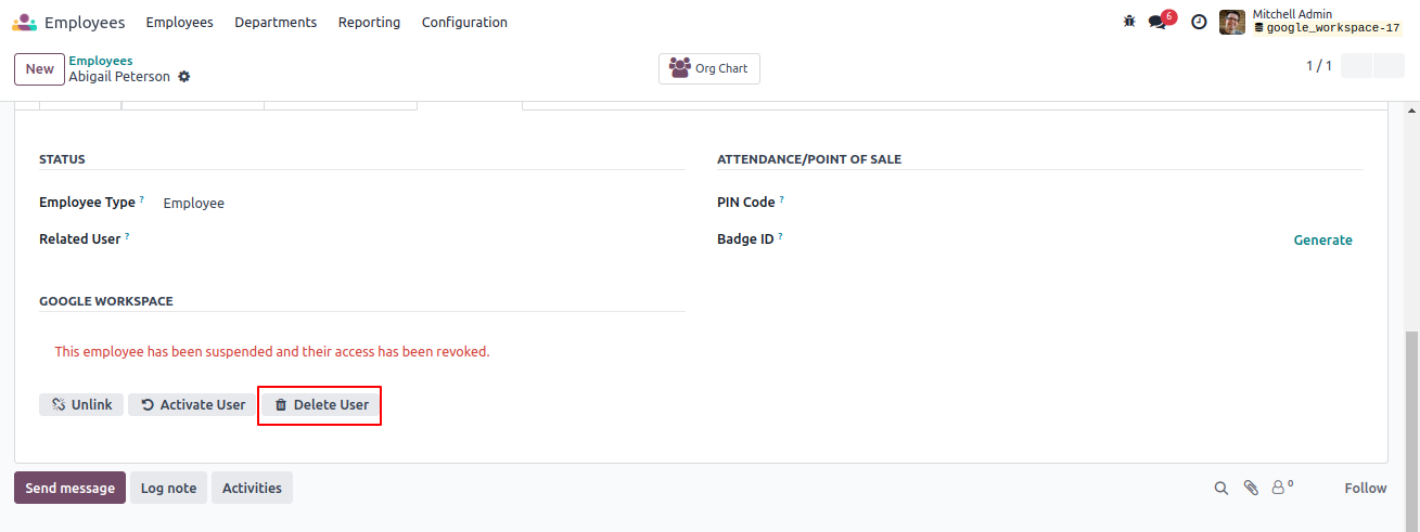 Google Workspace Integration