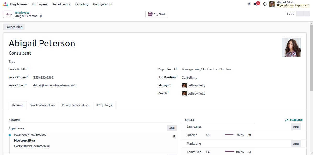 Google Workspace Integration