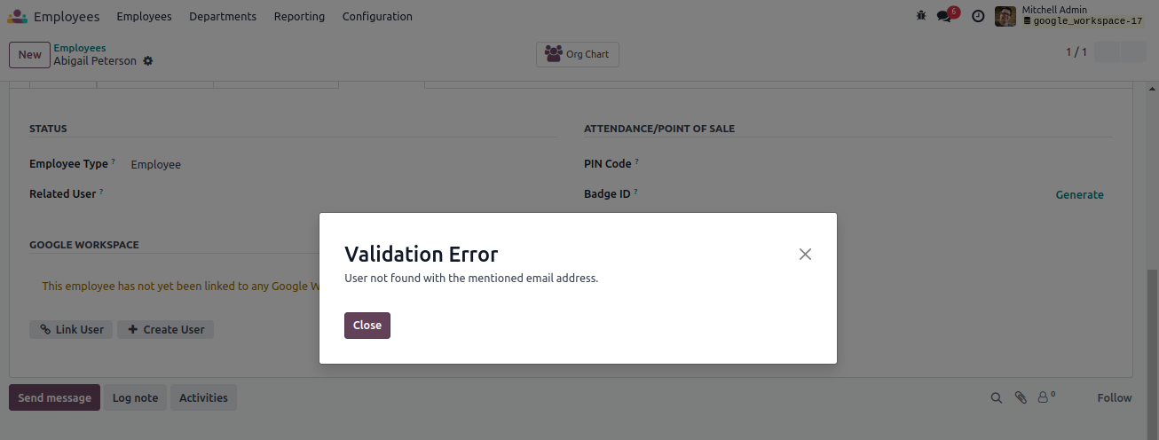 Google Workspace Integration