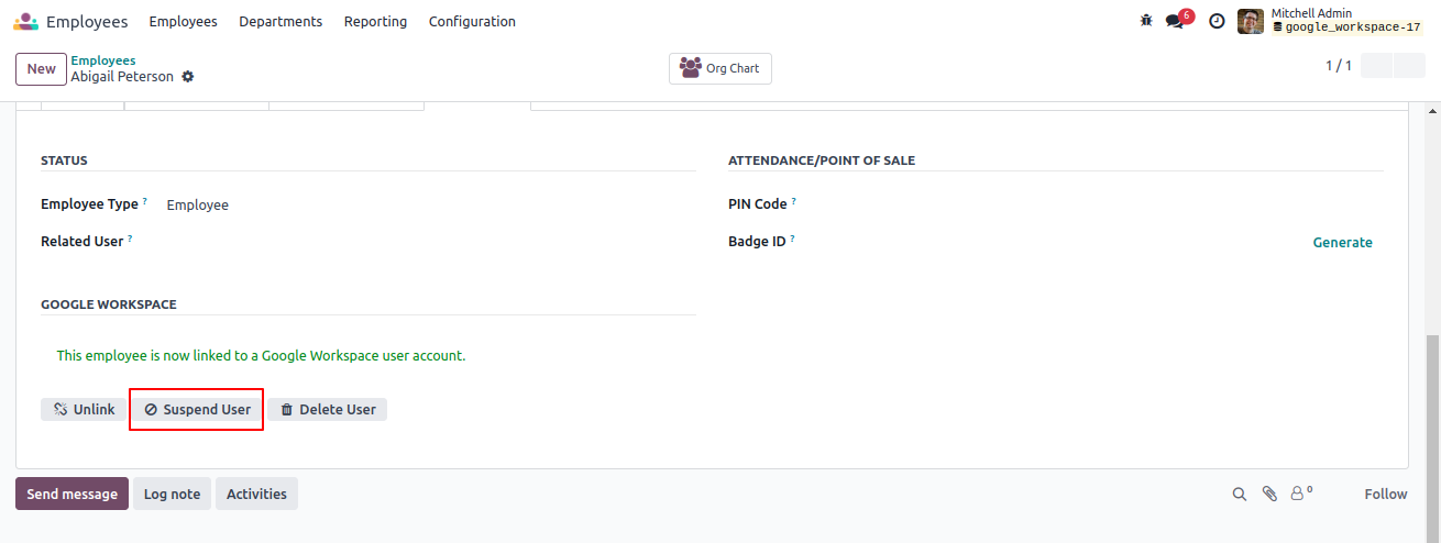 Google Workspace Integration