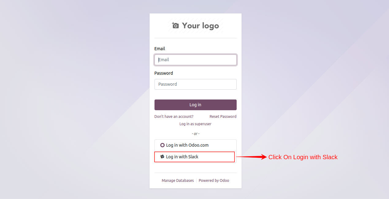 Slack OAuth Single Sign-On