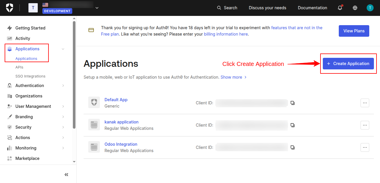 Sign in with Auth0