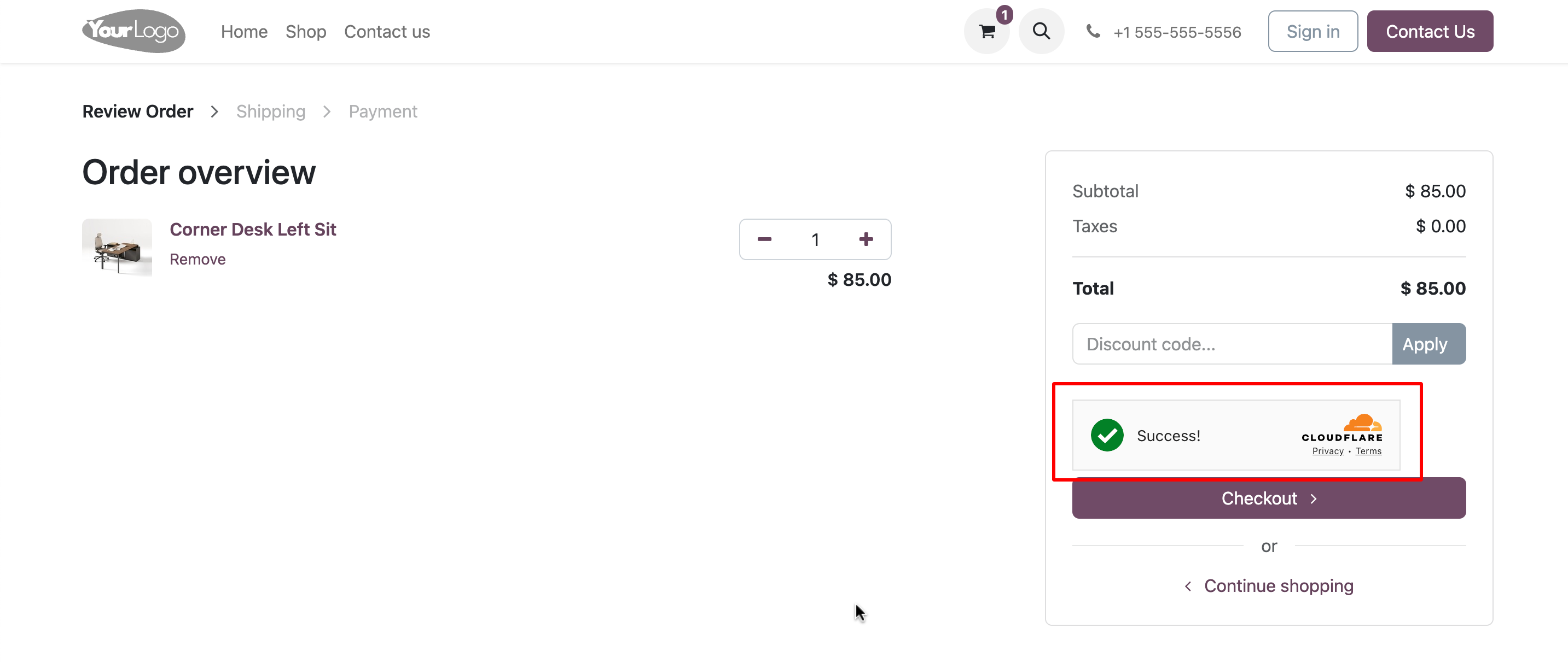 Cloudflare Turnstile Captcha