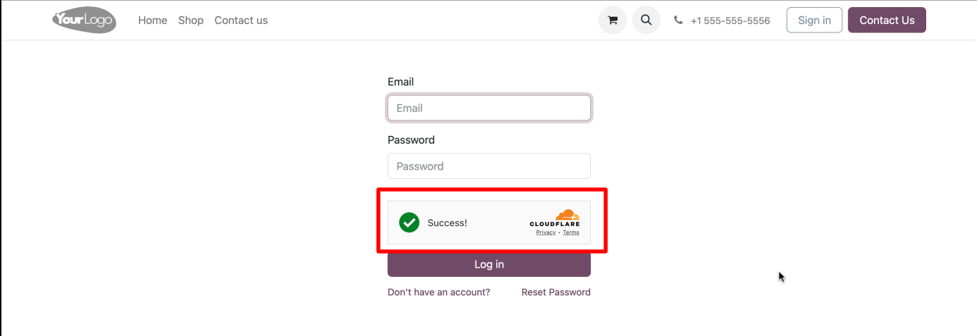 Cloudflare Turnstile Captcha