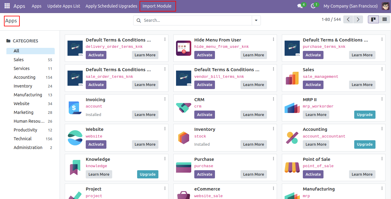 Product Details in Picking / Inventory