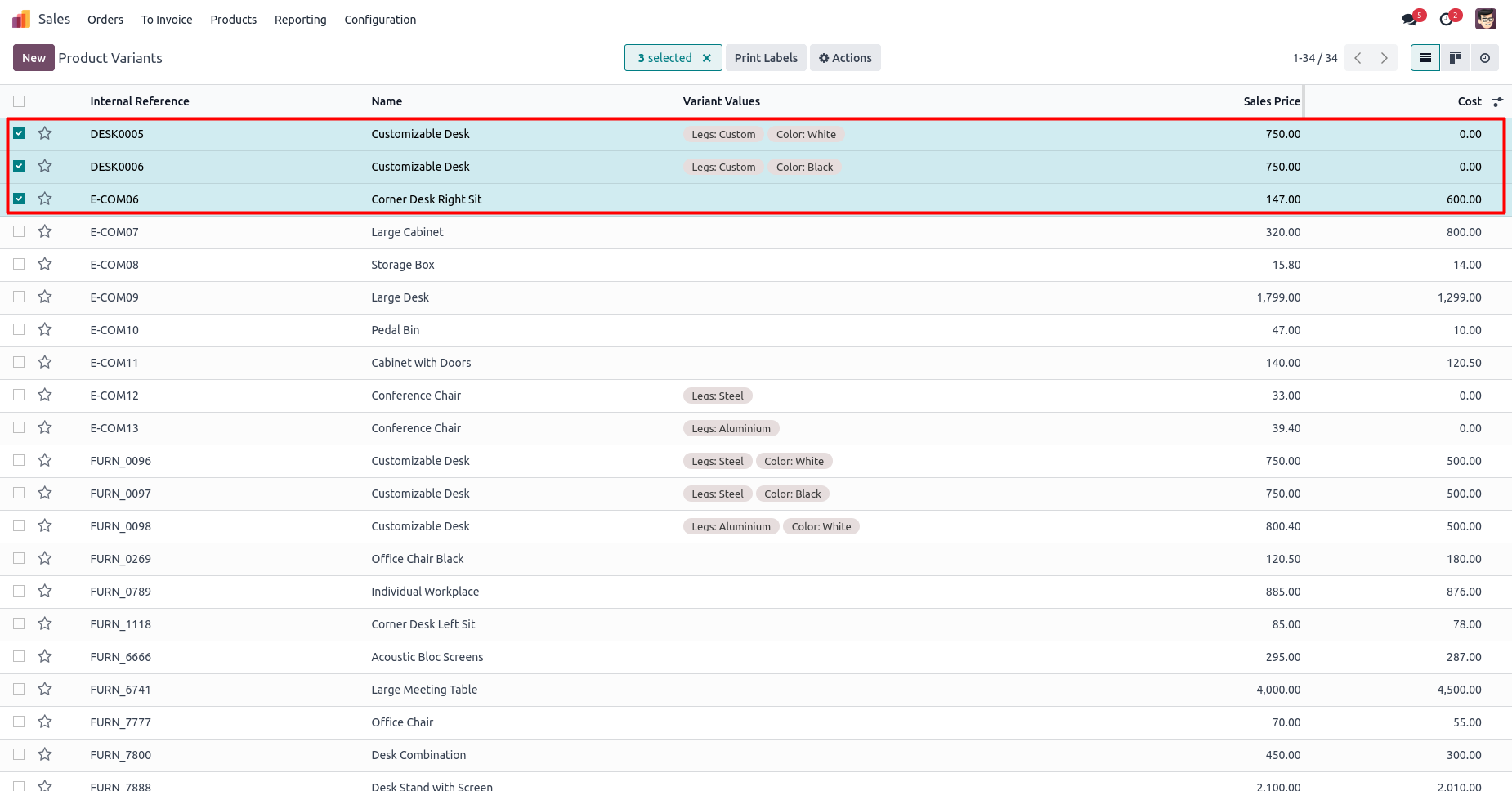 Mass Update Product For Taxes and Accounts