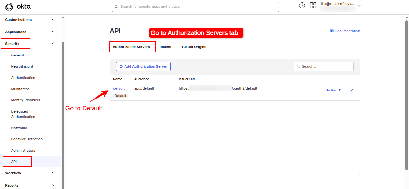 Sign in with Okta