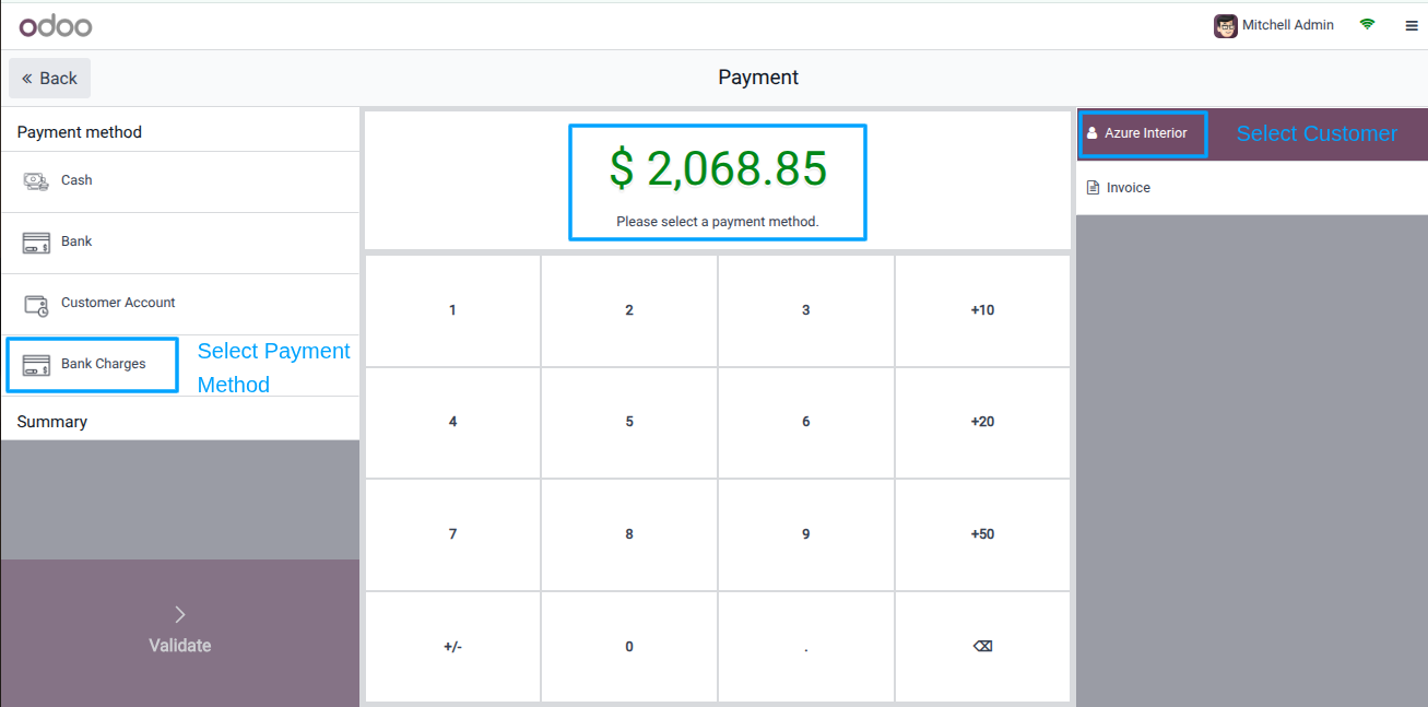 POS Show Product Qty