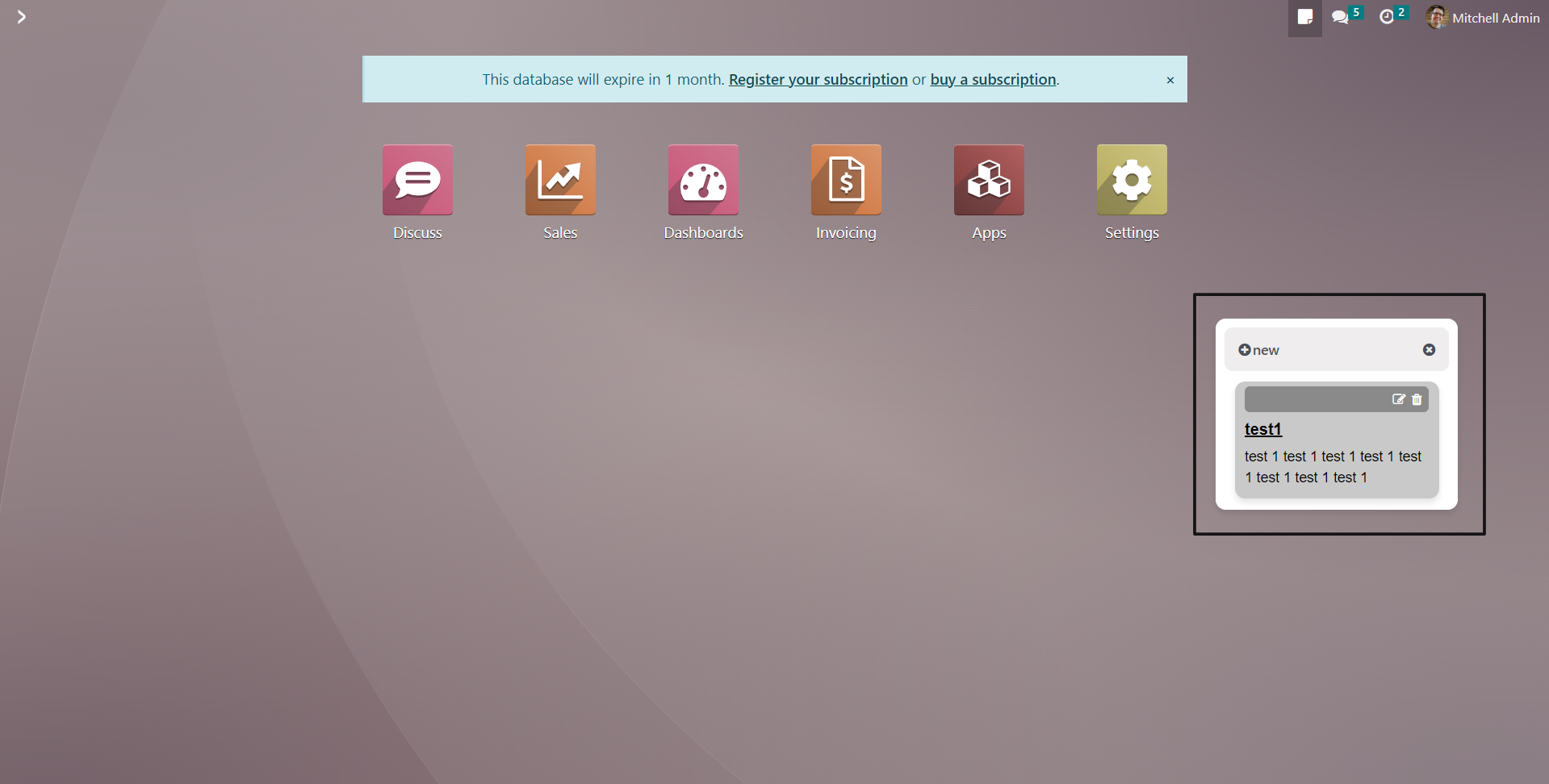 Sticky Notes - 
        The Sticky Notes Odoo Module lets users create, edit, delete, and share sticky notes seamlessly. Enhance your workflow with this user-friendly app.
    