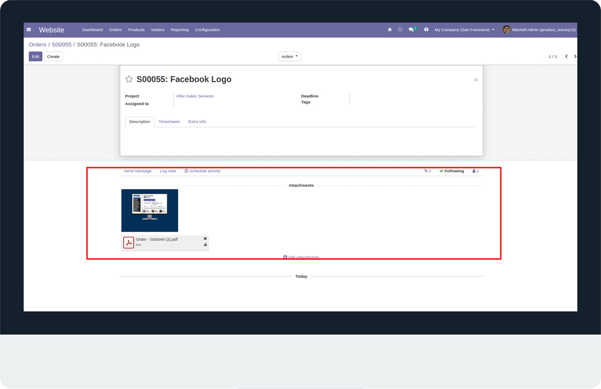 Website Order Checklist (Question/Answer) - 