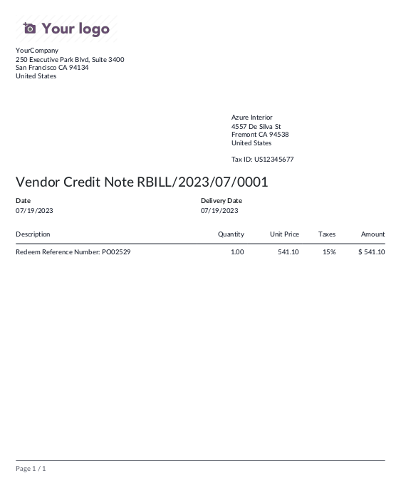 Compressed Invoice Reports