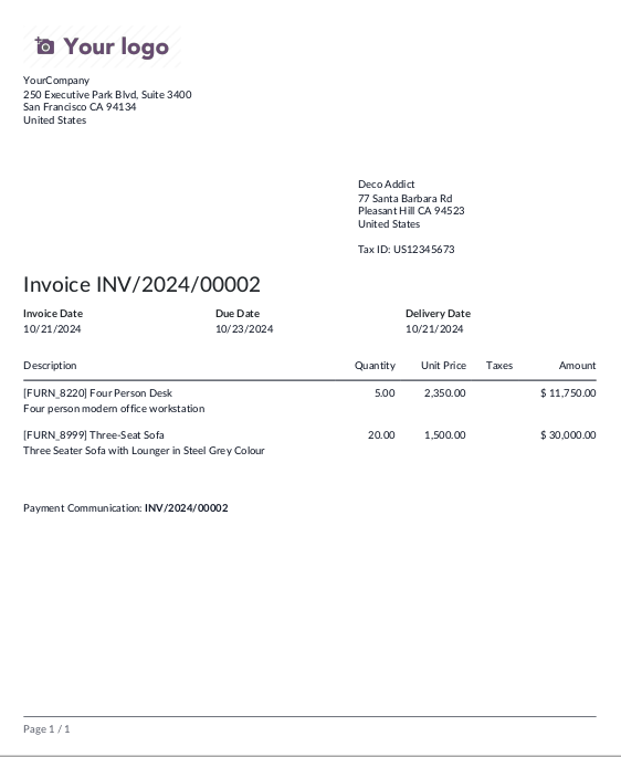 Compressed Invoice Reports