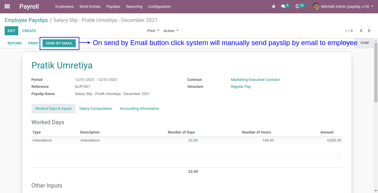 Payslip Send By Email to Employee Importable - 
        This module allow HR department/Company to send payslips by email at time of confirmation of payslip It is an importable module | Importable | Import Module | Employee payslip | payslip by email | hr payroll | payroll | payslip to employee by email | email payslips | payslip report | salary slip | employee salary | salary slip by email | mail payslip | payslip by email to employee | employee payslip | employee payslip mail | employee payslip email | email payroll | email payslip | email employee payslip | send by email payslip | payslip send by email | email to employee payslip | payslip send | payslip send to employee | payslip compute | salary rule | payroll | hr payroll | hr payslip
    