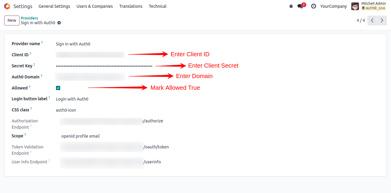 Sign in with Auth0