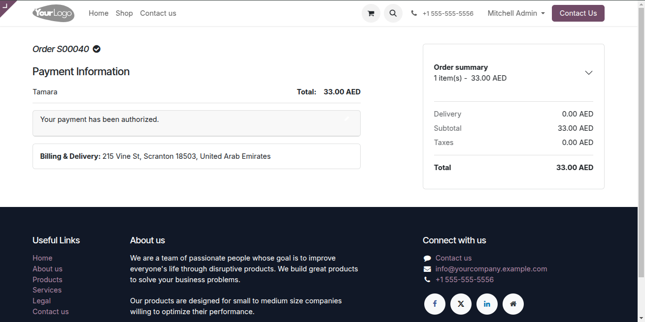 Tamara Payment Provider