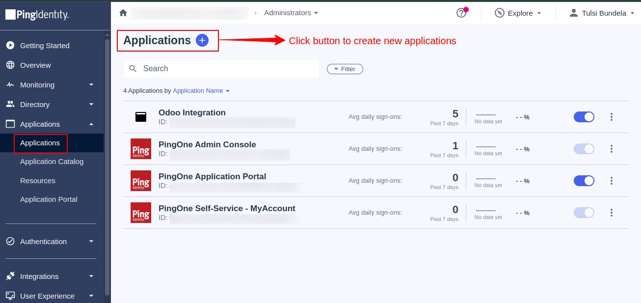 Sign in with Ping Identity