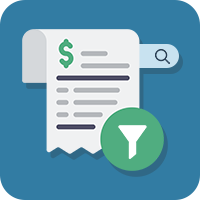 Portal Invoices/Bills FilterBy & Searchbar