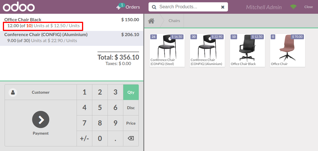 POS Show Product Qty - Displays Stock on POS For Every Product | Pos Stock | POS product Stock | POS Inventory | POS Quantity On hand | POS Display Stock | POS qty display