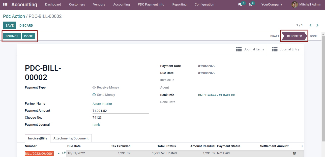 Post Dated Cheque Management - Post Dated Cheque | PDC | Cheque Paymnet | Cheque | Post Cheque