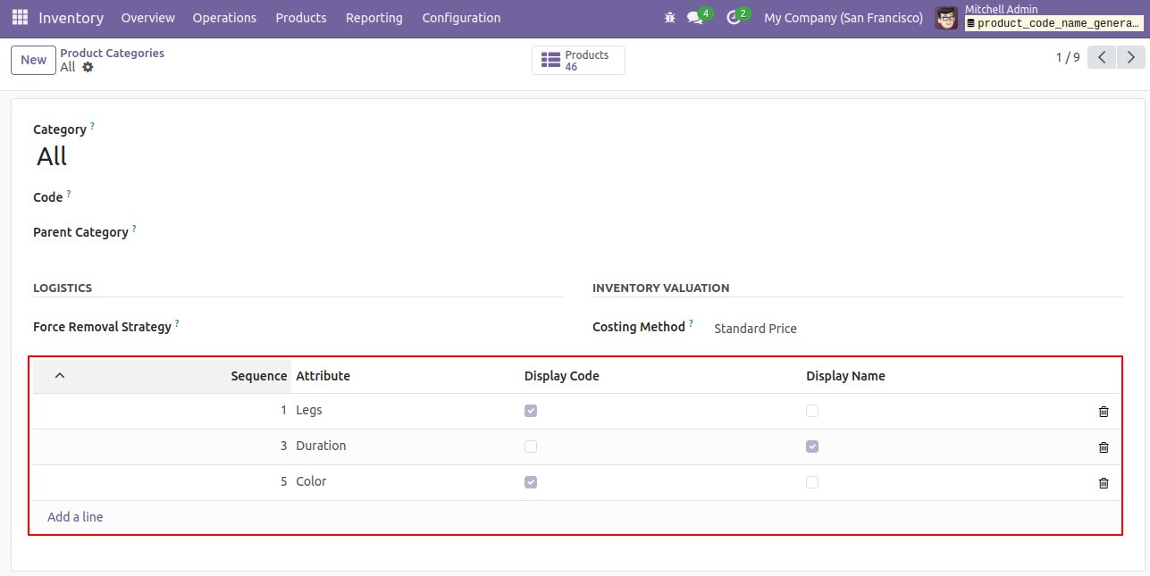 Product Code/Name Generator