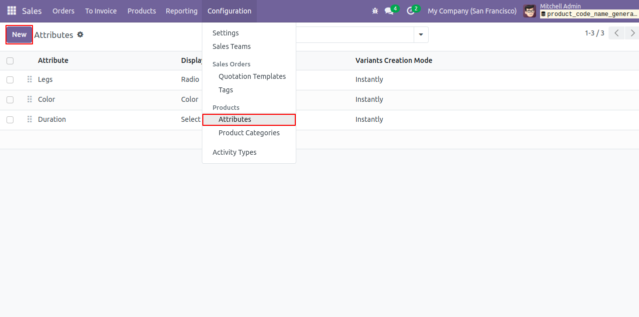 Product Code/Name Generator
