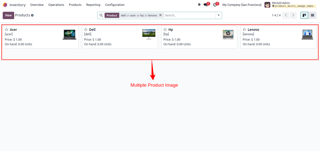 Product Multi Image Import