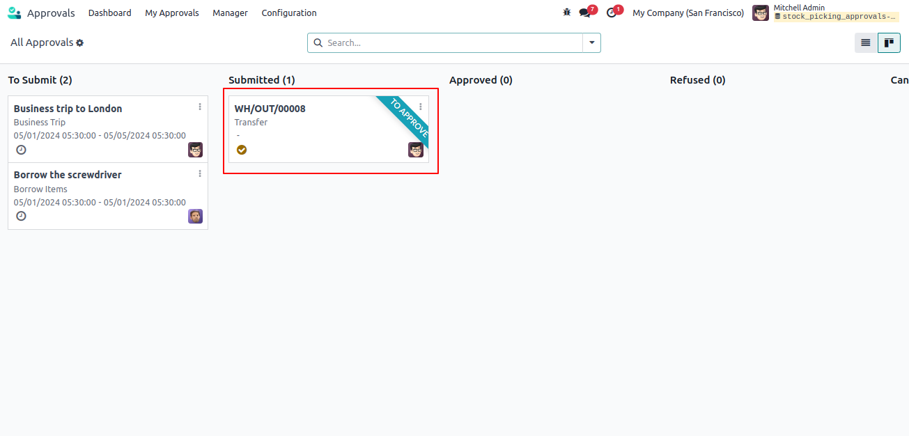 Stock Picking-Approvals