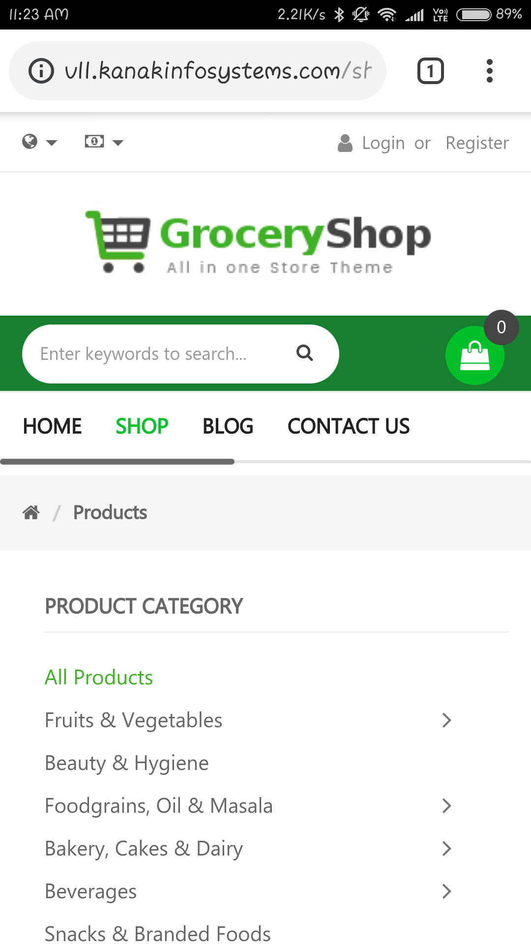 Theme Grocery - One of the finest website ecommerce theme which suits many nature of businesses out of box | Theme | Appearance | Ecommerce | Sales | Online Website | Website Theme | Grocery Theme | Vegetable Shop theme | Food Stall Theme | Buy Online Store Theme| 