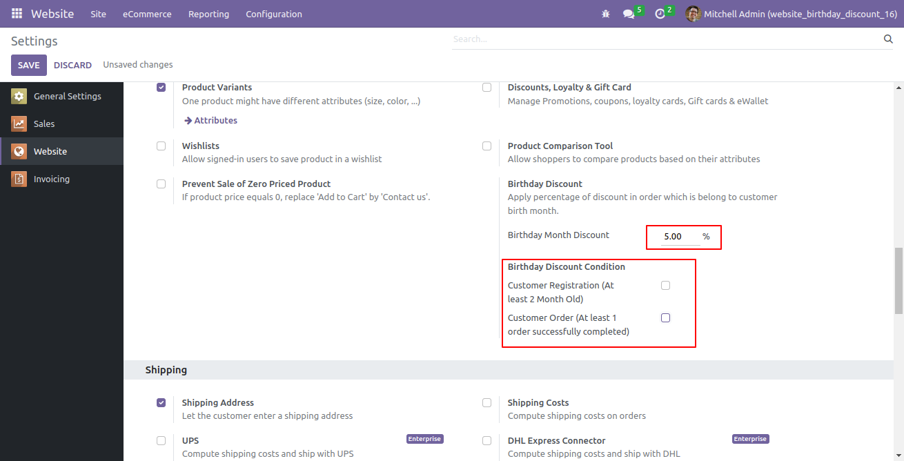 Website Birthday Discount - This module will give discount to customer on his/her birthday | birthday discount | auto discount on birthday