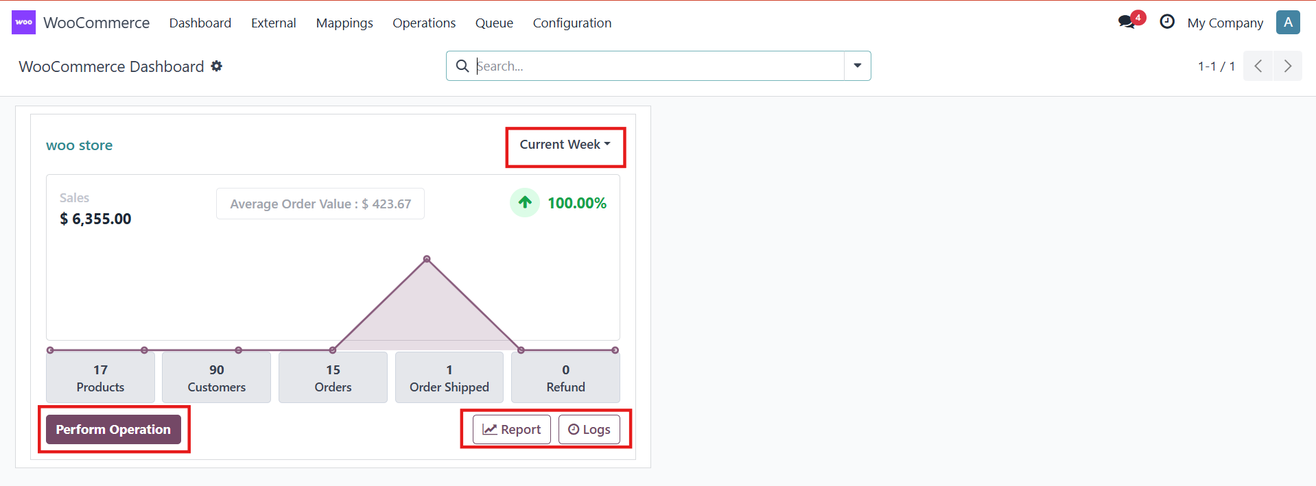 WooCommerce Status Mapping